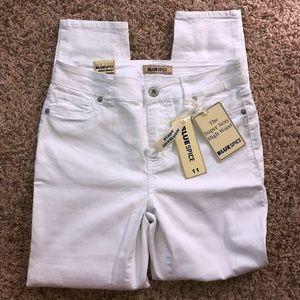 High Waisted White Skinny Jeans. Brand new!